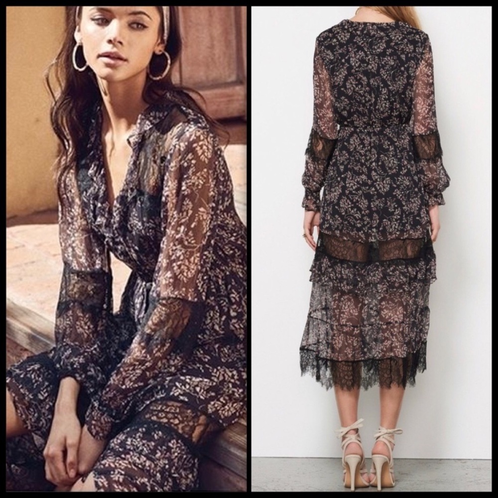 STEVIE MAY Henrici Midi Dress